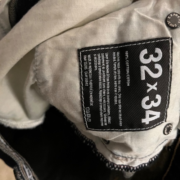 Express men’s Rocco skinny slim jeans - Picture 3 of 5